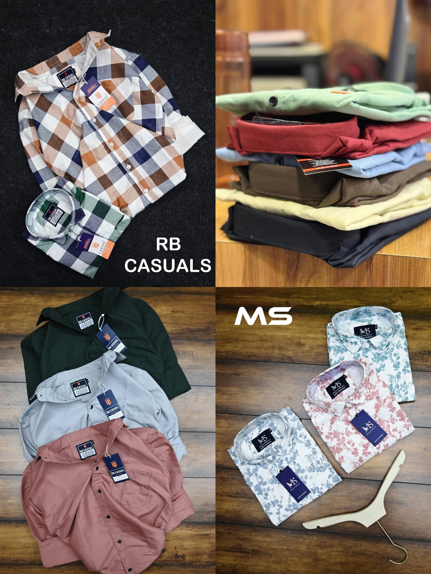 (COMBO of 4) SHIRTS