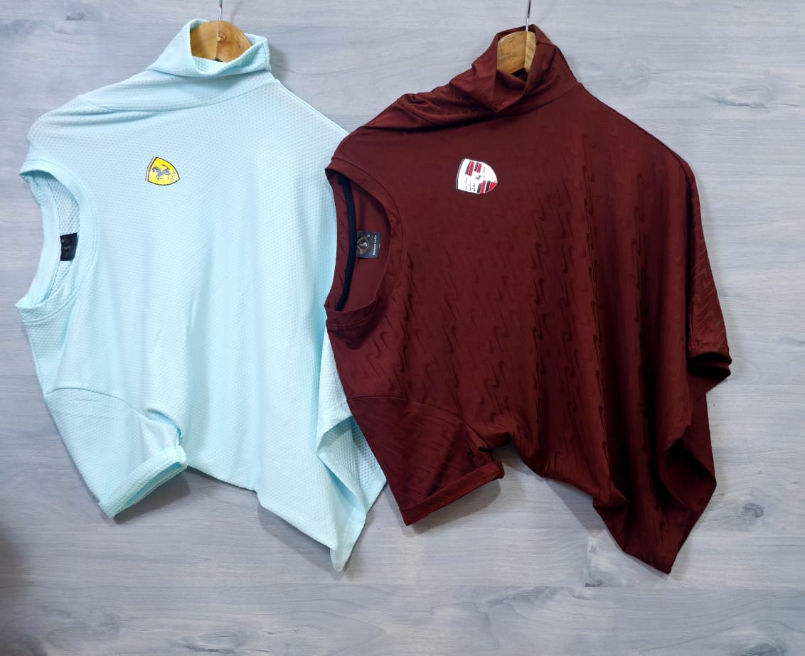 Combo of 5 Lycra Surplus Round Neck T-Shirts Rs. 499