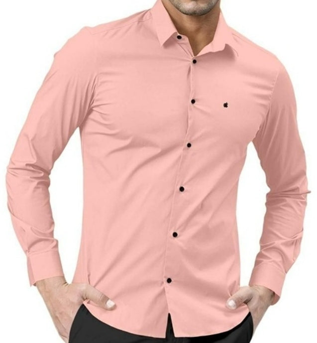 (Combo of 4) Plain Full Hand Lycra Shirts with Pocket Regular Fit Rs. 999