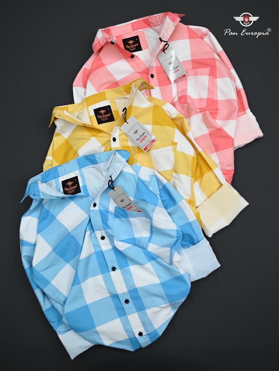 (Combo of 4) RB Colour Cotton Checked Shirts Rs. 999 Only