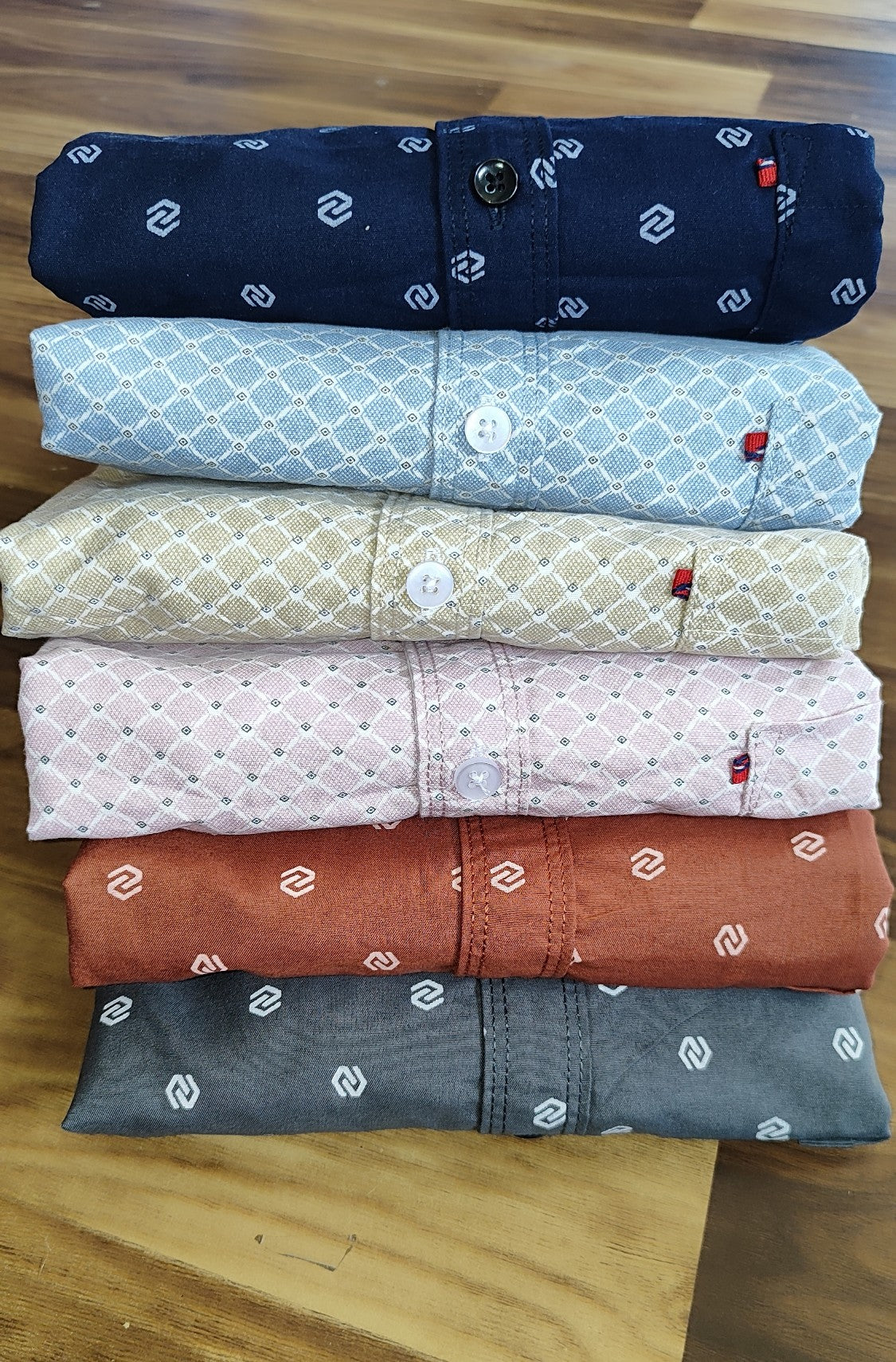 (Combo of 4) 2XL& 3XL RB Premium Twill Cotton Printed Shirts Rs. 1099