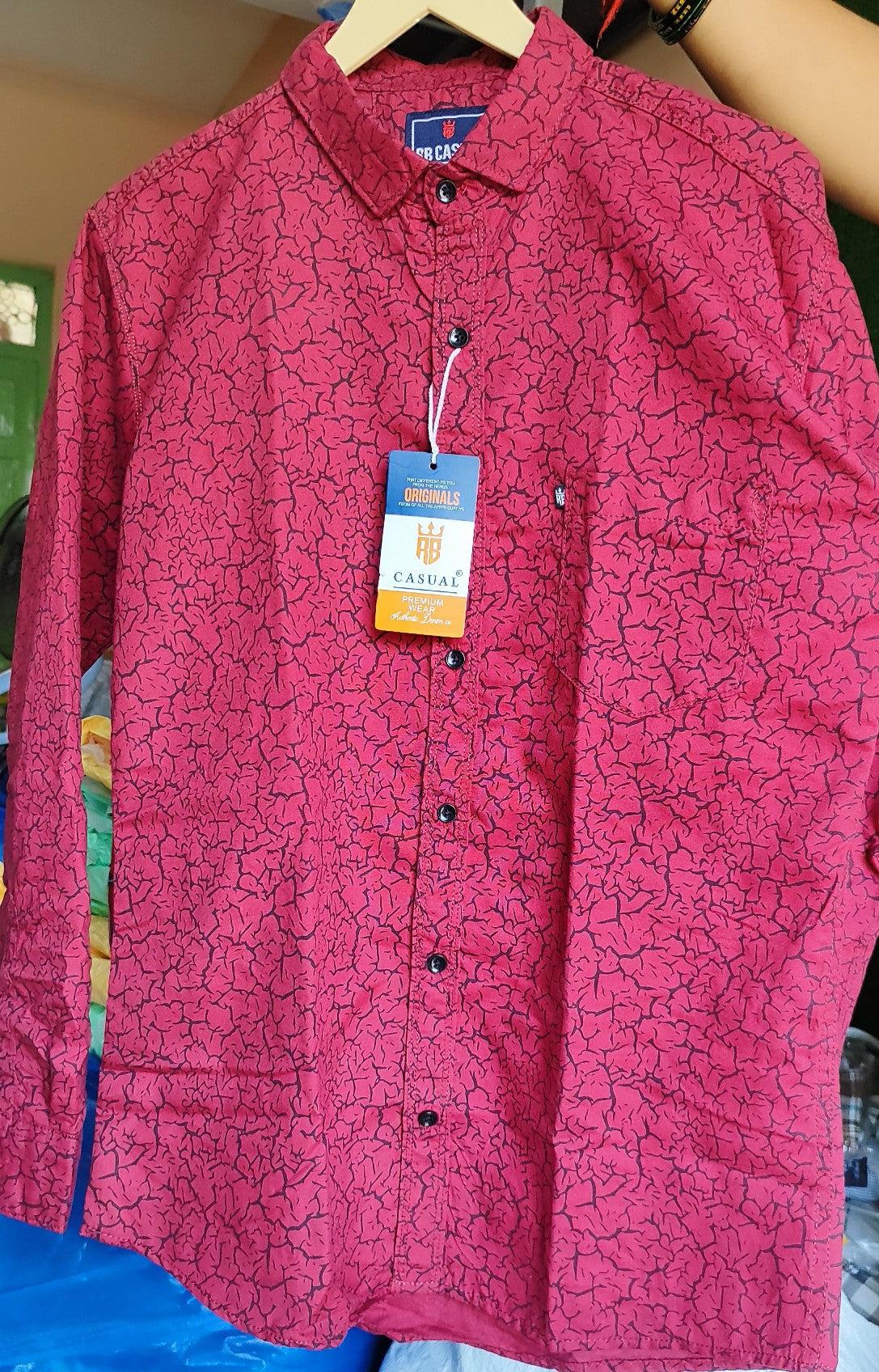 (Combo of 4) RB Formal Cotton Printed Shirts Rs. 999