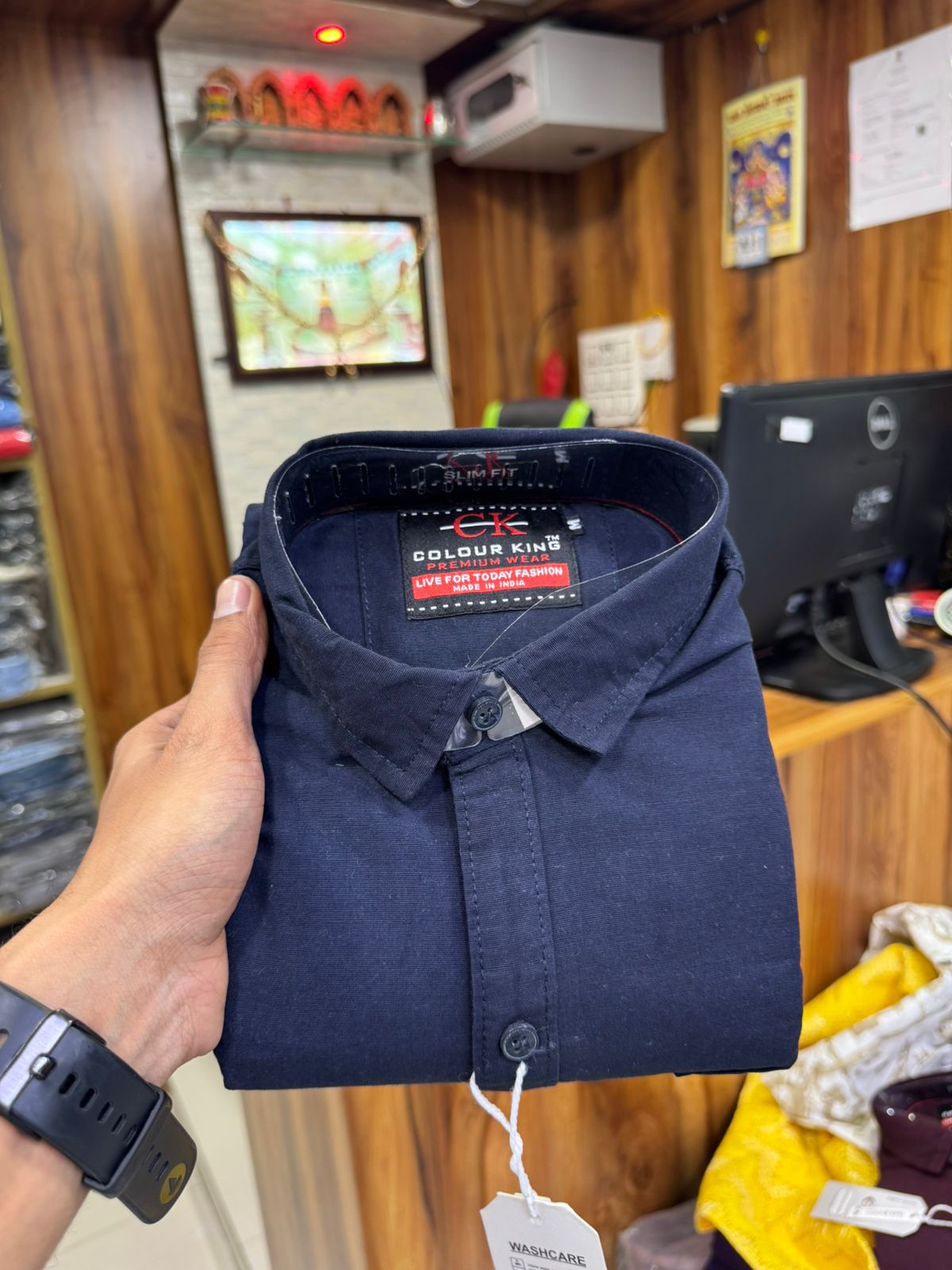(Combo of 3) CK Linen Pure Cotton Plain Shirts Rs. 1050