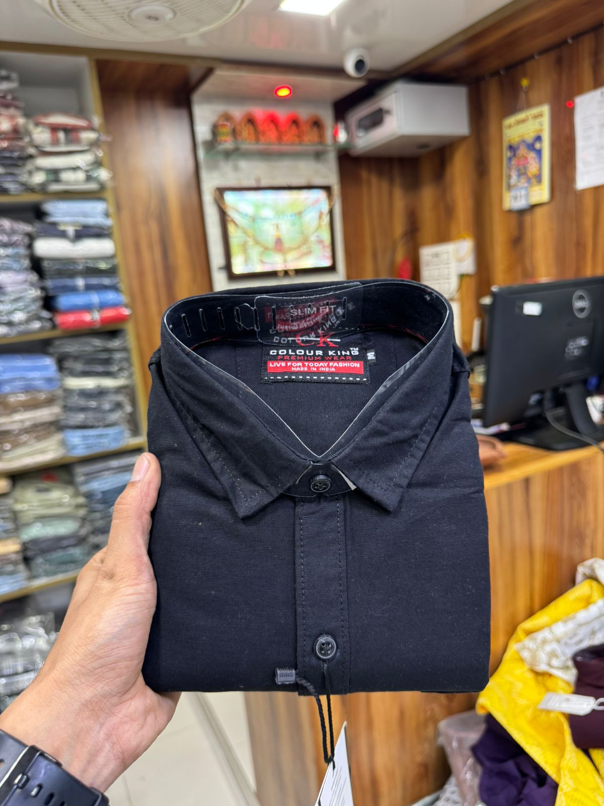 (Combo of 3) CK Linen Pure Cotton Plain Shirts Rs. 1050