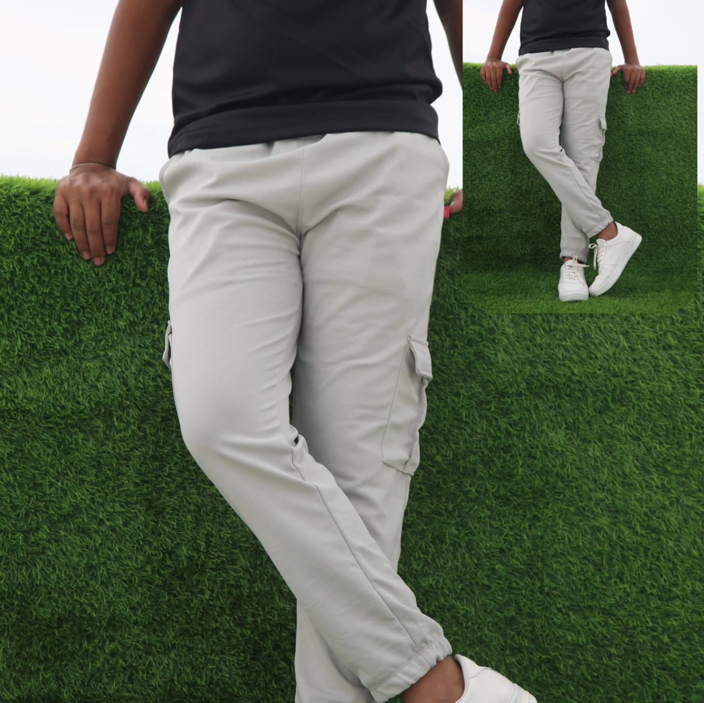 (Combo of 4) Ottoman Twill Cargo Jagger Track Rs. 999