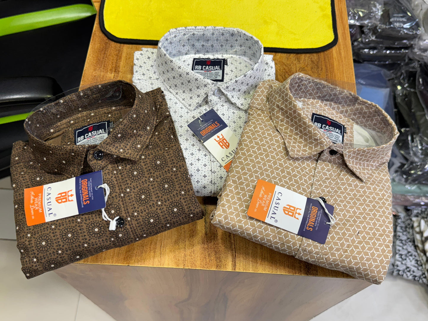(Combo of 4) 2XL RB Premium Twill Cotton Printed Shirts Rs. 1060