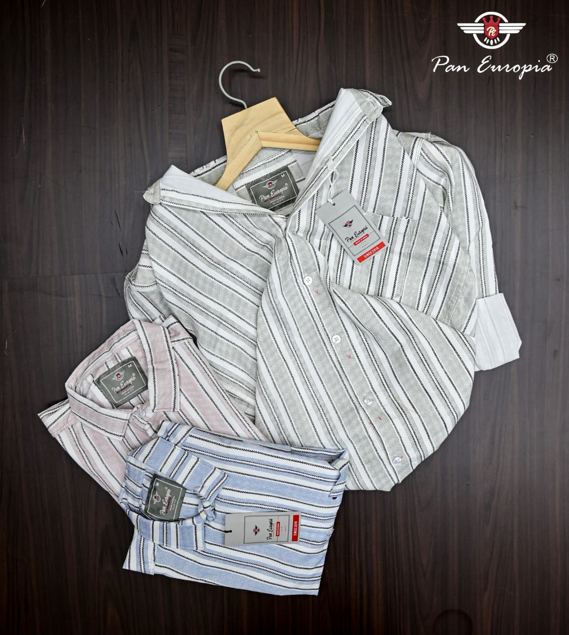 (Combo of 3) Pan Emporia Jacquard Checked Shirt Rs.899