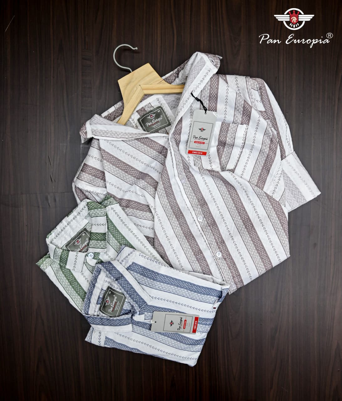 (Combo of 3) Pan Emporia Jacquard Checked Shirt Rs.999