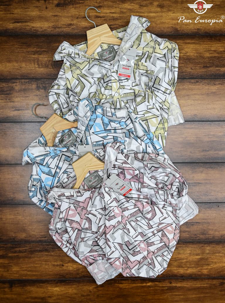 (Combo of 4) PanEmpair New Colours Design Cotton Printed  Shirts Rs. 999