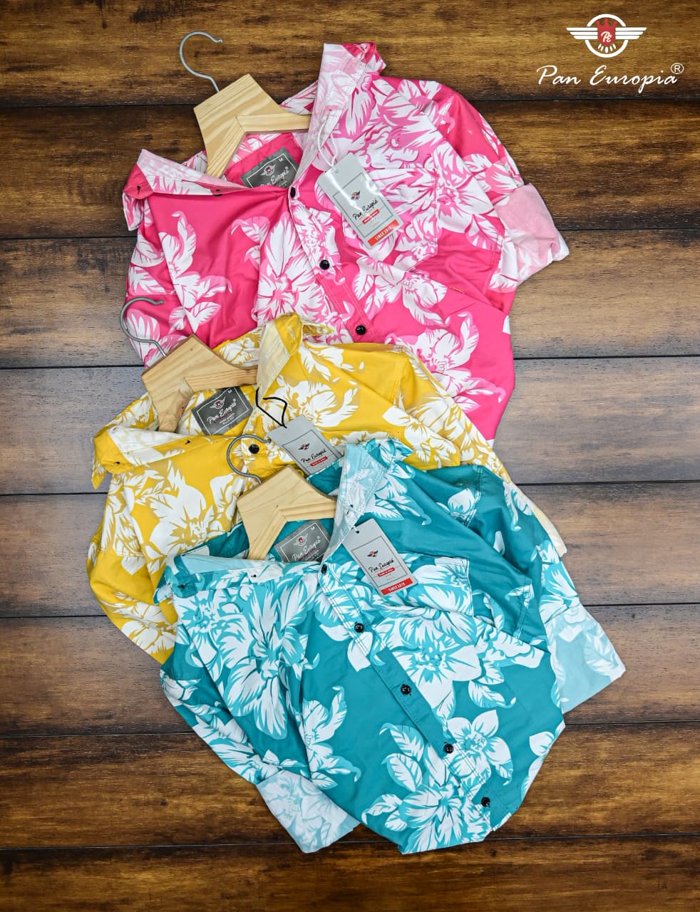 (Combo of 4) PanEmpair New Colours Design Cotton Printed  Shirts Rs. 999