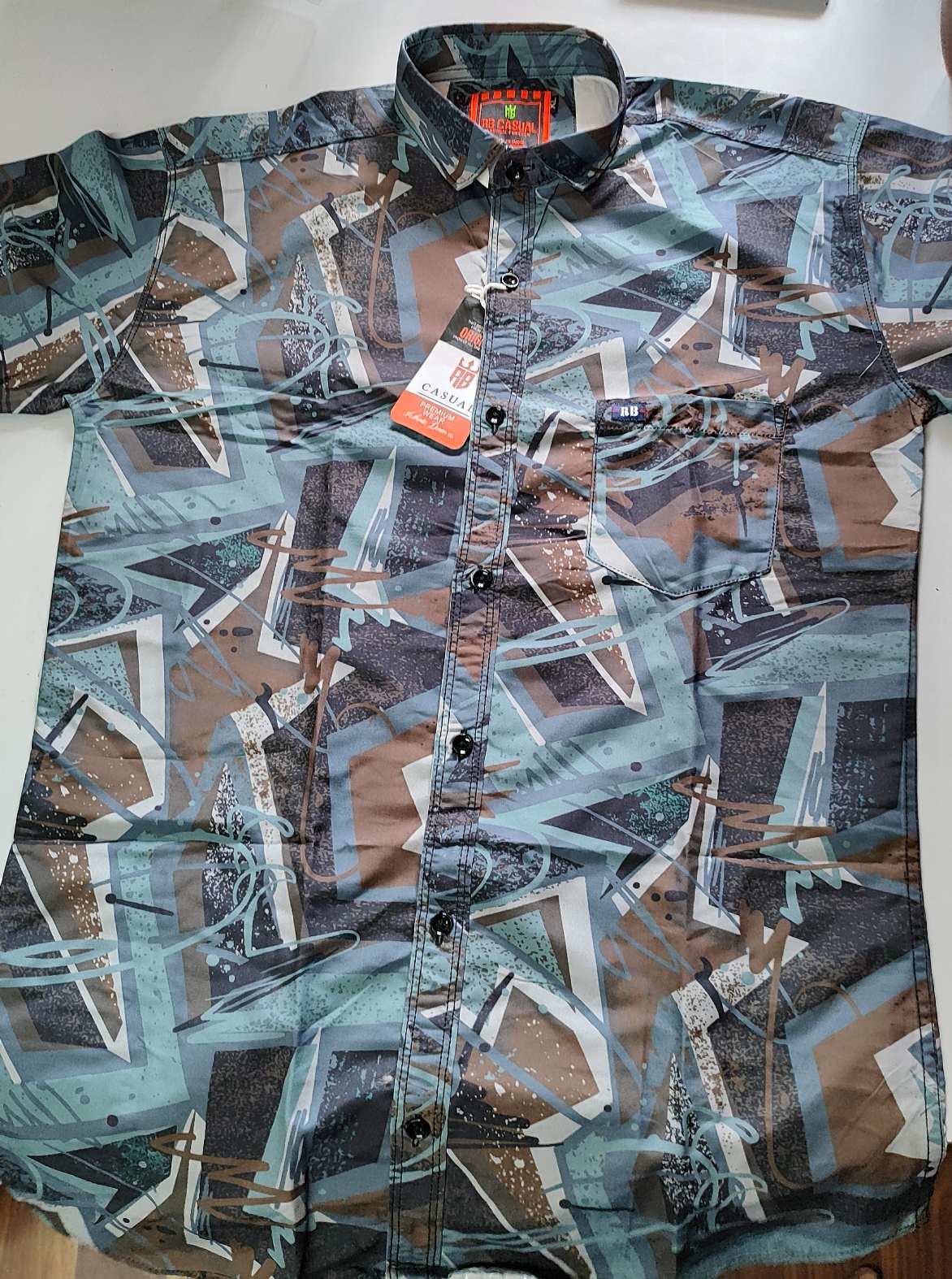 (Combo of 3) RB Satin Soft Silk Digital Printed ShirtRs. 950
