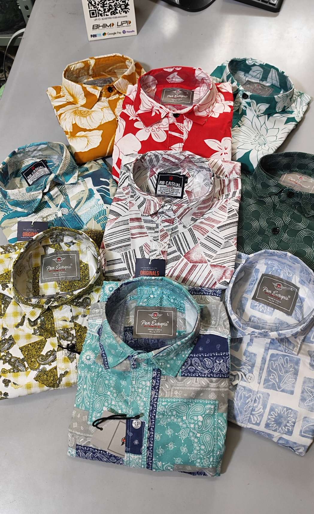 (Combo of 4) PanEmpair New Colours Design Cotton Printed  Shirts Rs. 999
