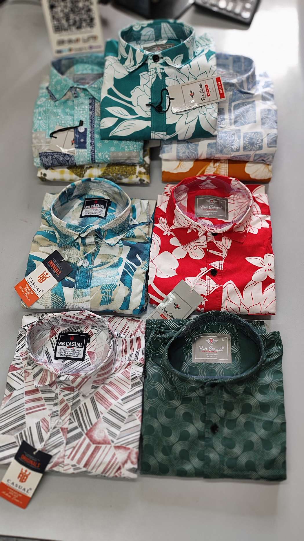 (Combo of 4) PanEmpaire Trendy Design Cotton Printed  Shirts Rs. 999