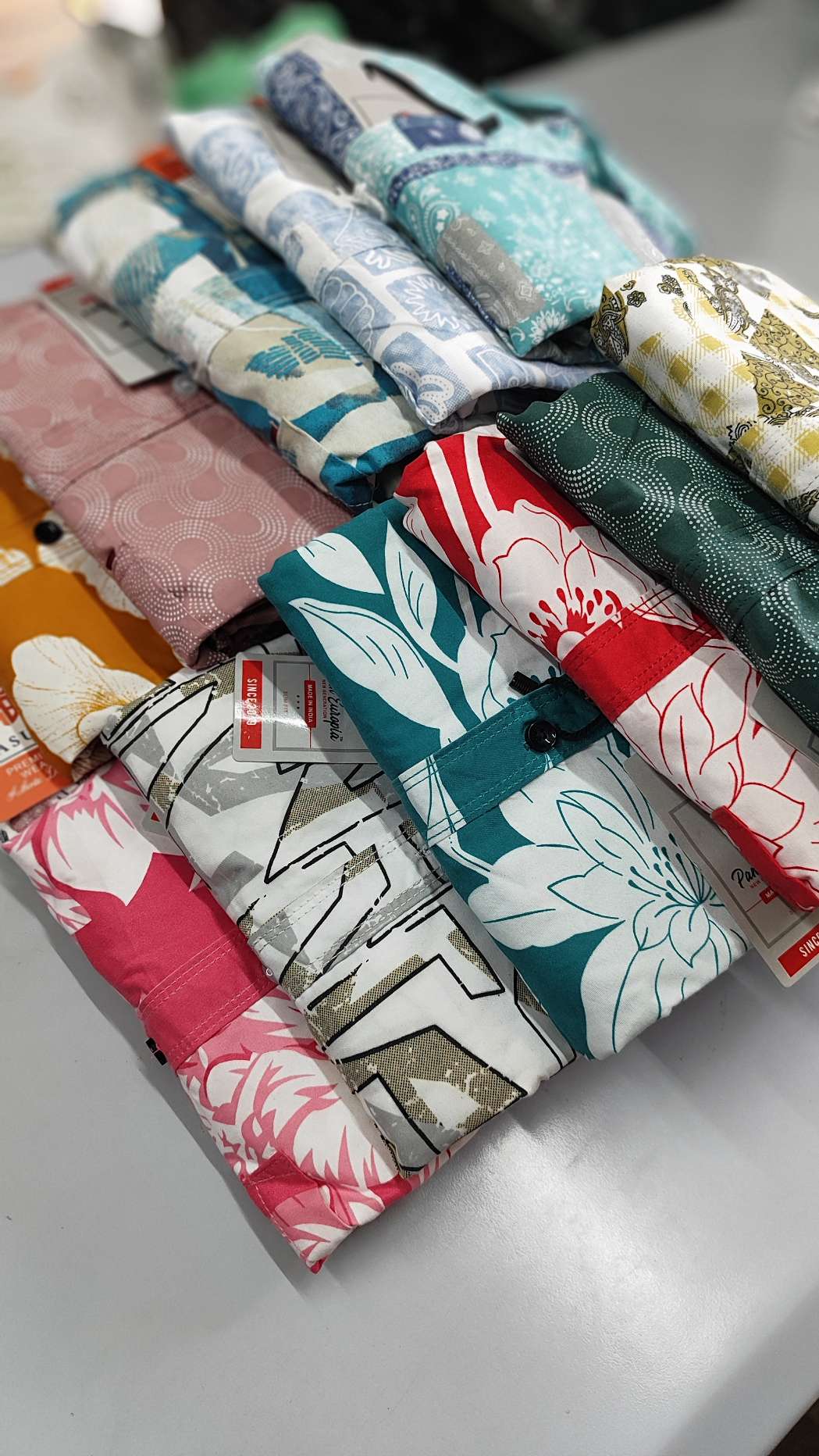 (Combo of 4) PanEmpaire Trendy Design Cotton Printed  Shirts Rs. 999