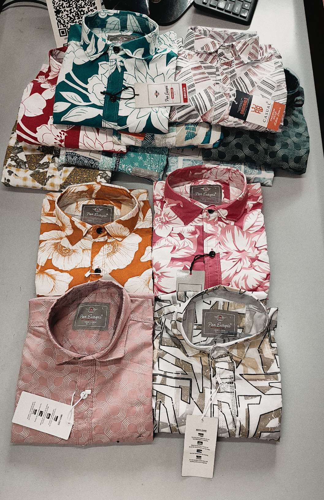 (Combo of 4) PanEmpaire Trendy Design Cotton Printed  Shirts Rs. 999