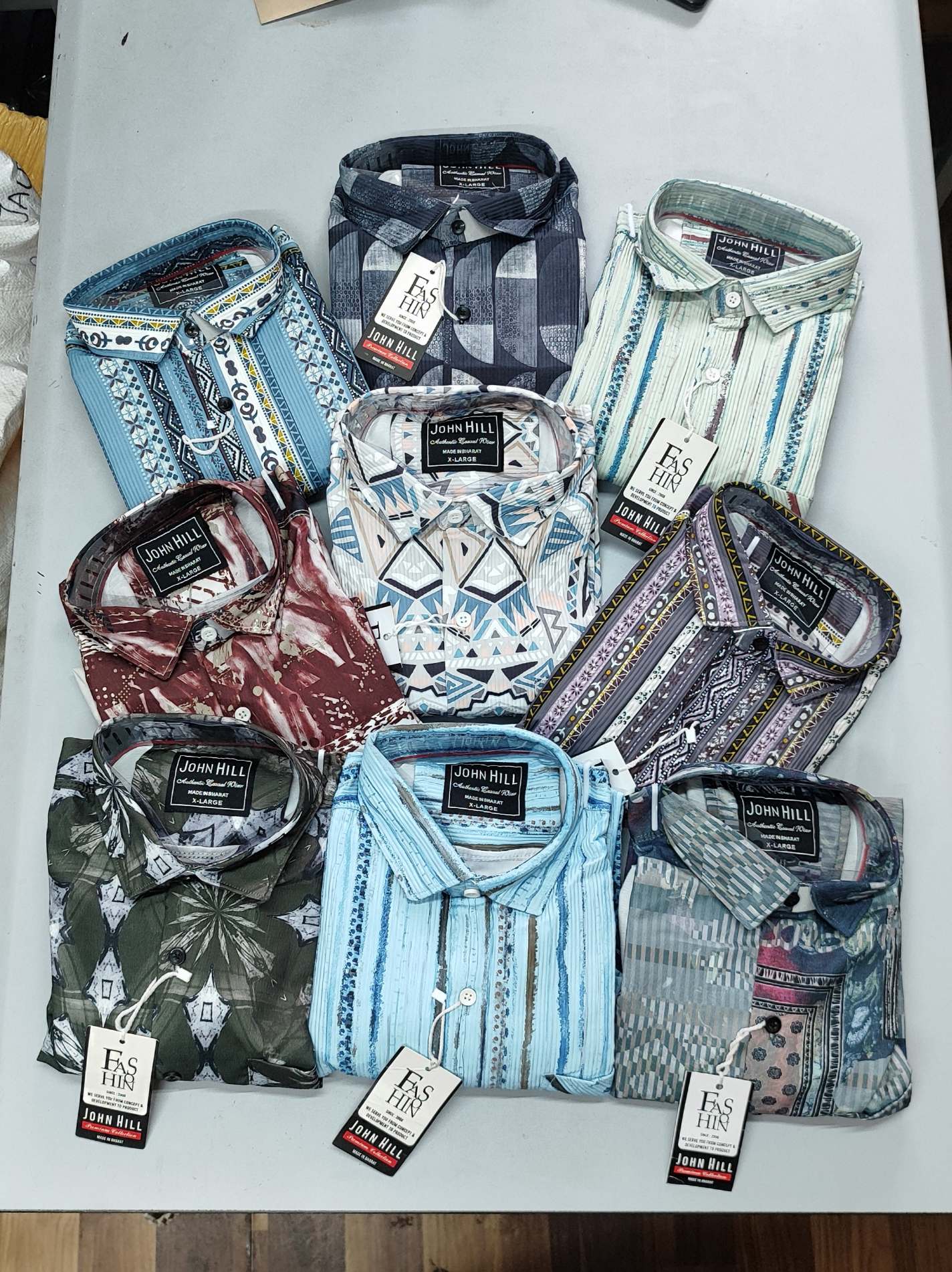 (Combo of 3) JohnHilll CodePopcorn Design Shirt Rs. 899