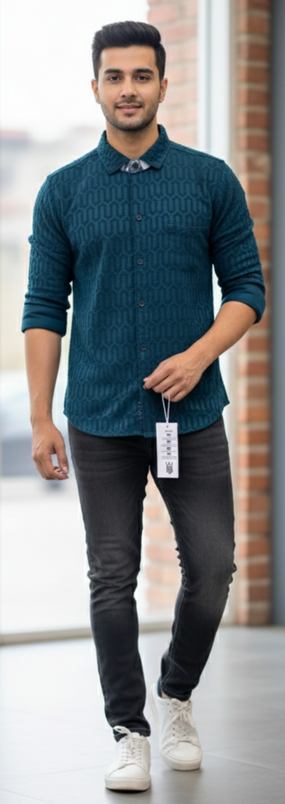 (Combo of 3)RB Popcorn Design Shirt Rs.999