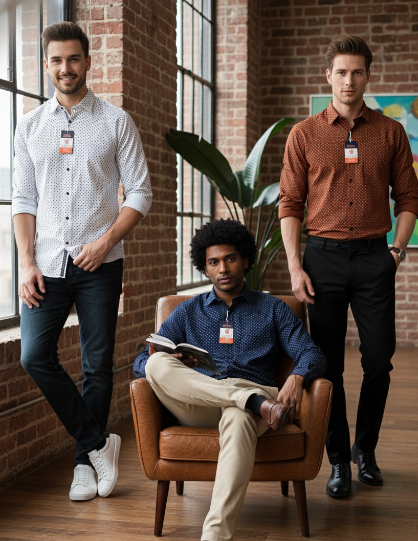 (Combo of 4) RB Design Cotton Printed Shirts Rs. 999 Only