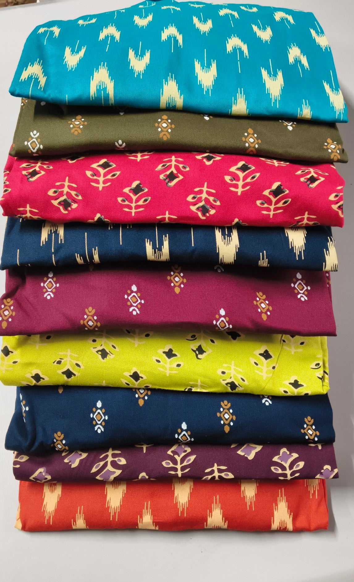 Pack of 2 Kajal Women Pure Cotton Kurthi TOP+PANT Rs. 850