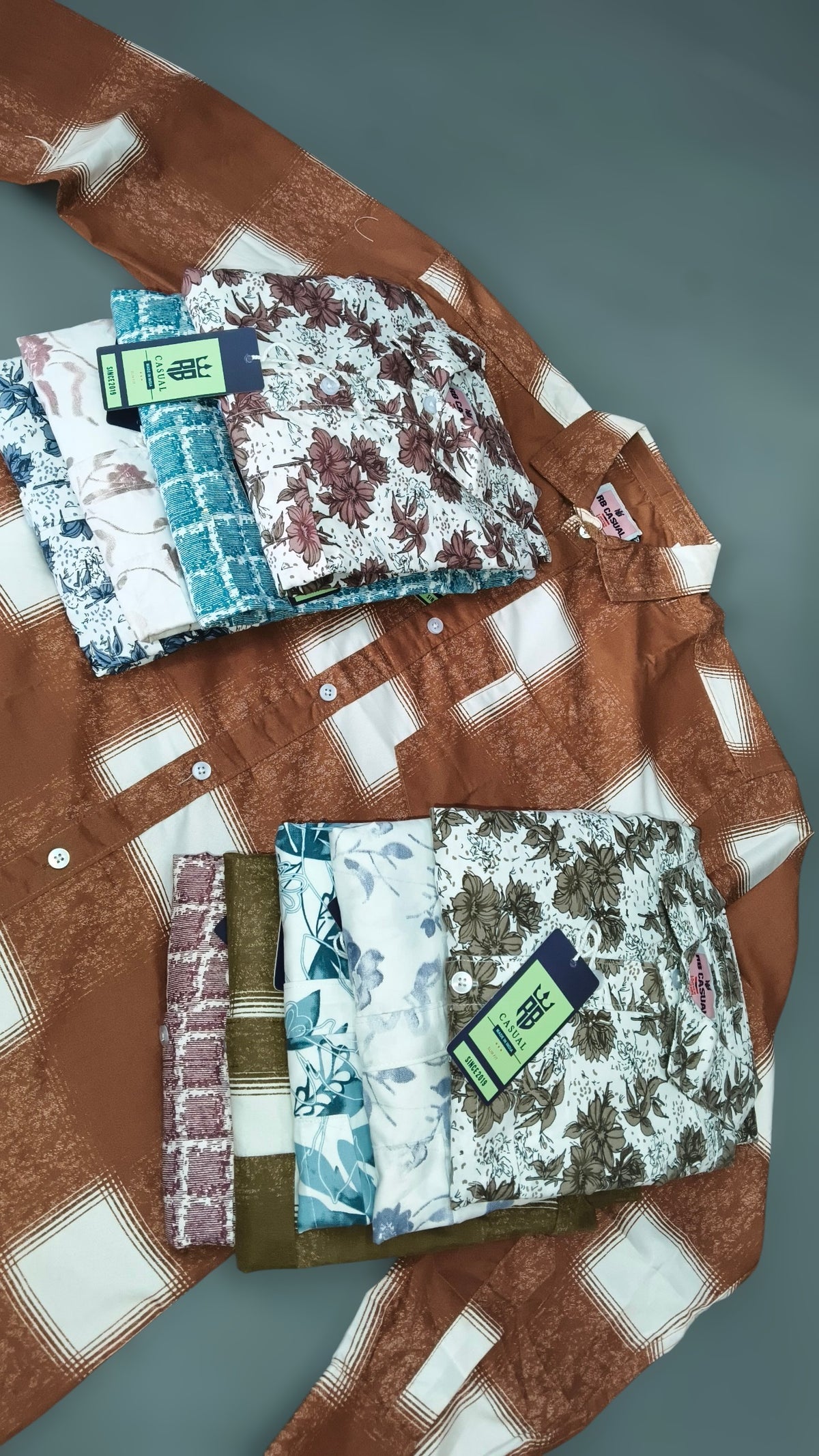 (Combo of 4) RBCasual Printed Design Only Laffer Cotton Shirts Rs. 1000
