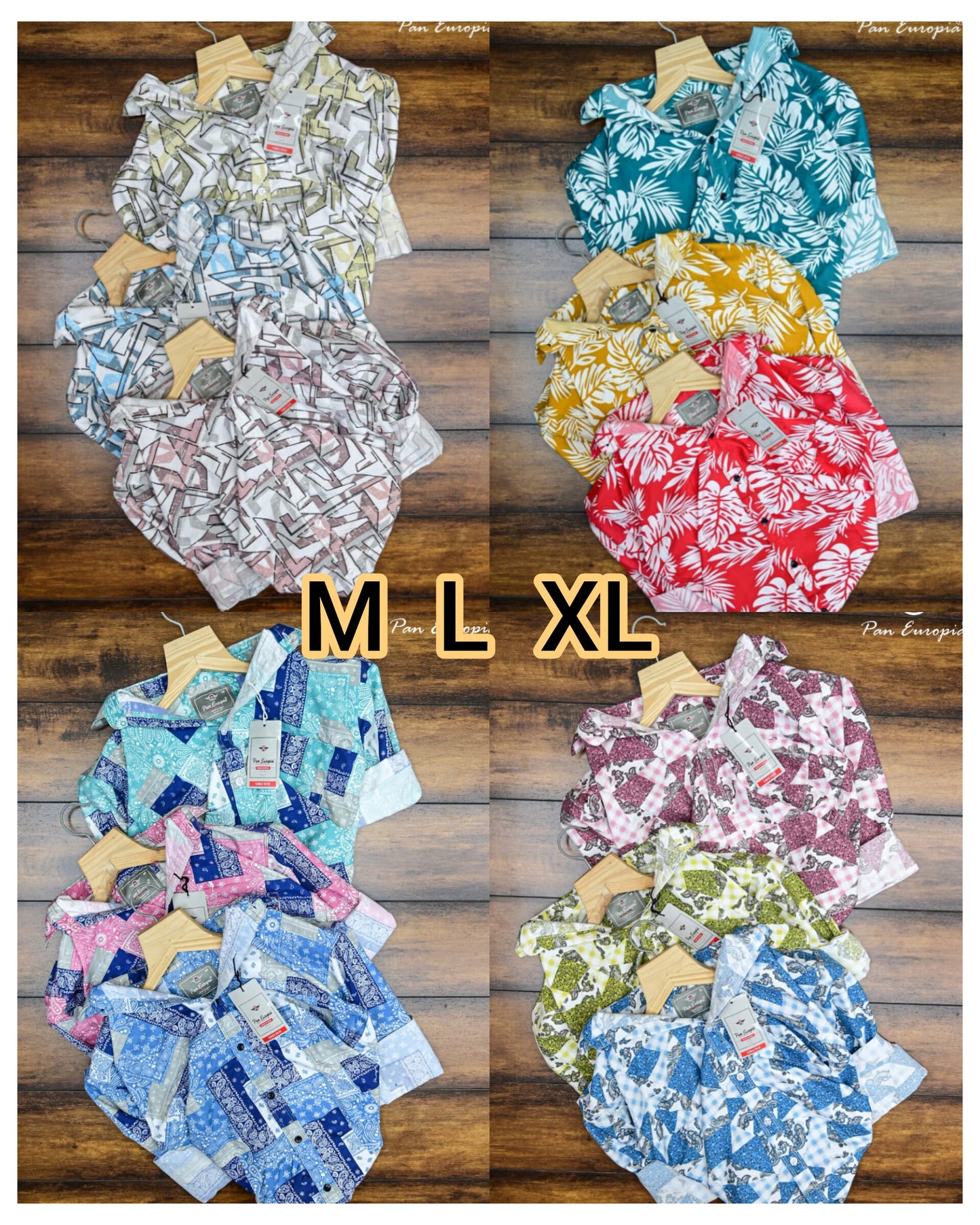 (Combo of 4) PanEmpaire Trendy Design Cotton Printed  Shirts Rs. 999