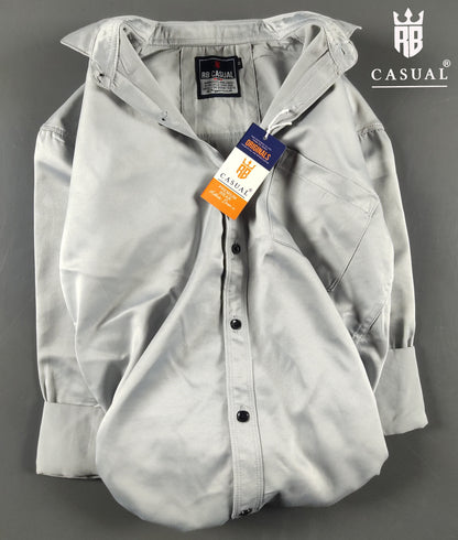 (Combo of 3) RB Satin Soft Silk Shirt Men's Regular Fit Rs. 899