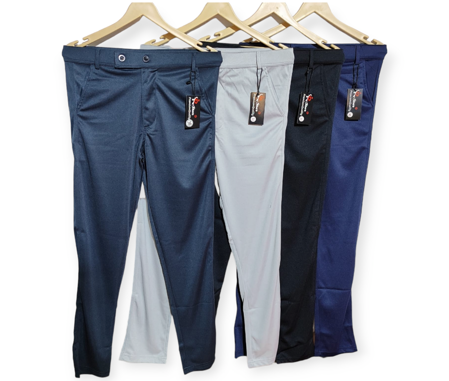 (Combo of 4) Lycra Regular Pant  Rs. 999