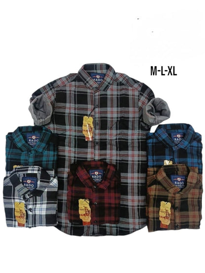 (Combo of 4) M-36 Cotton Check Shirt  Rs. 899