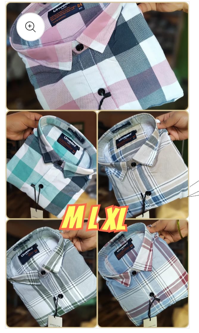 (Combo of 4) Primium Unveiled Checked Shirt Rs. 999