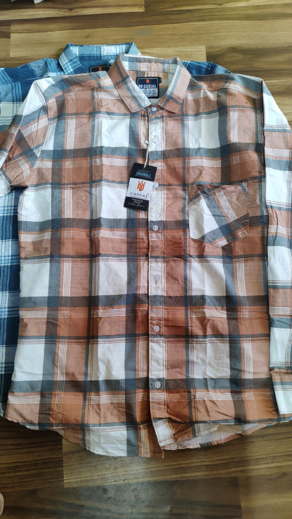 Combo of 4 RB Primium Cotton Checked Shirt Rs. 1100