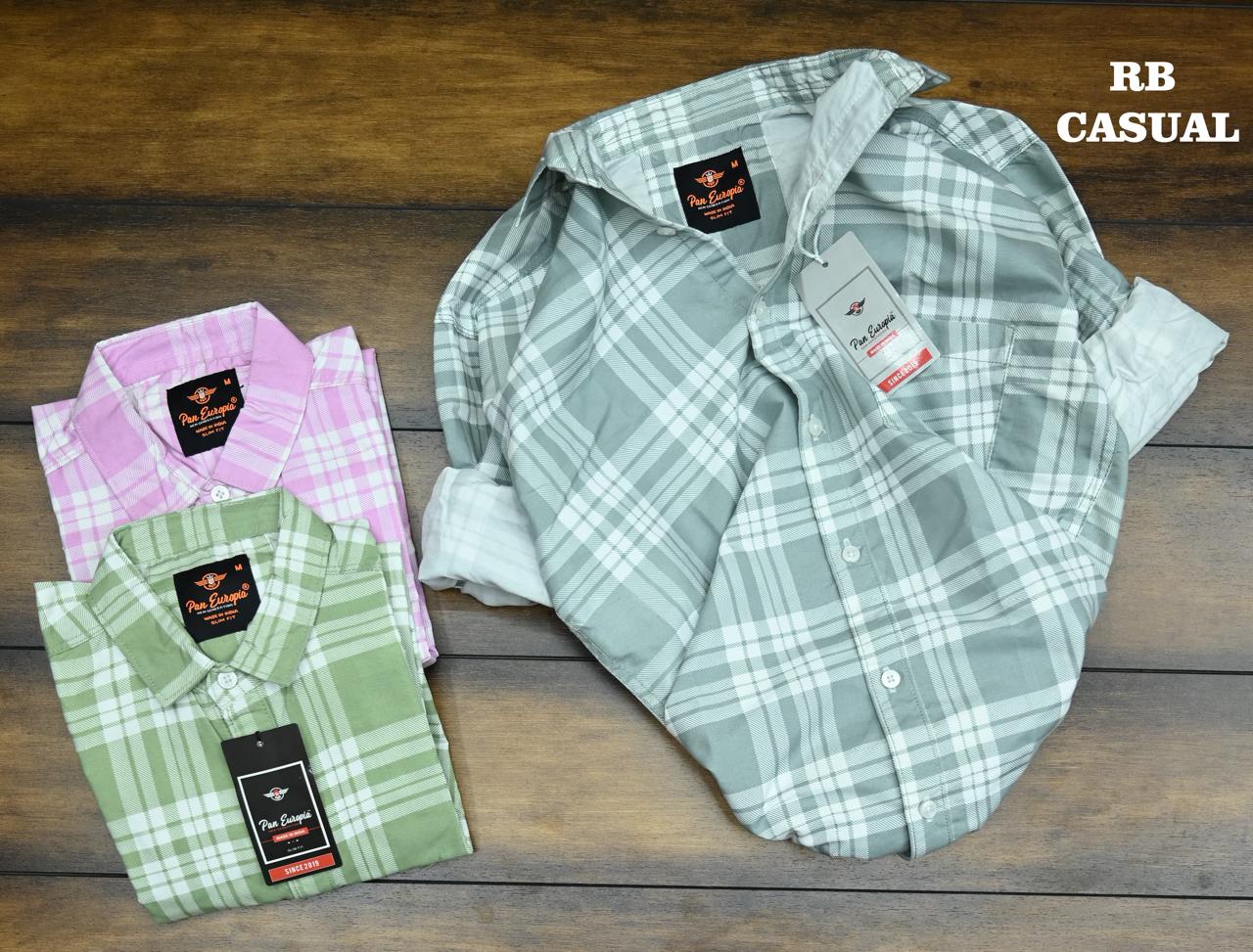 (Combo of 4)2XL to 3XL RB Primium Cotton Checked Shirt Rs. 1099