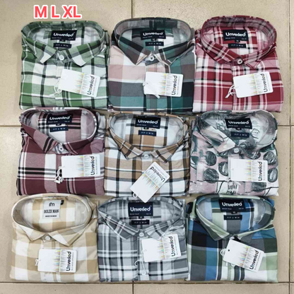 (Combo of 4) Primium Unveiled Checked Shirt Rs. 999