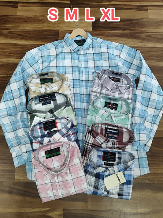 (Combo of 4) Premium Unveiled Checked Shirt Rs. 999