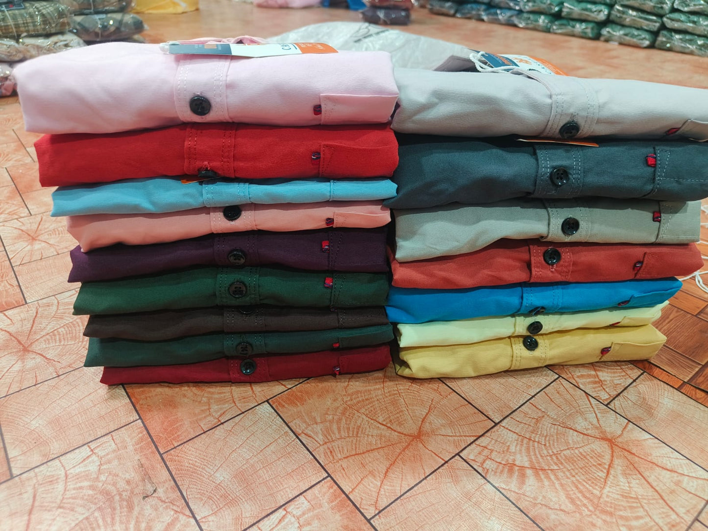 Combo of 4 Unveiled Cotton Primium Plain shirt Rs. 999
