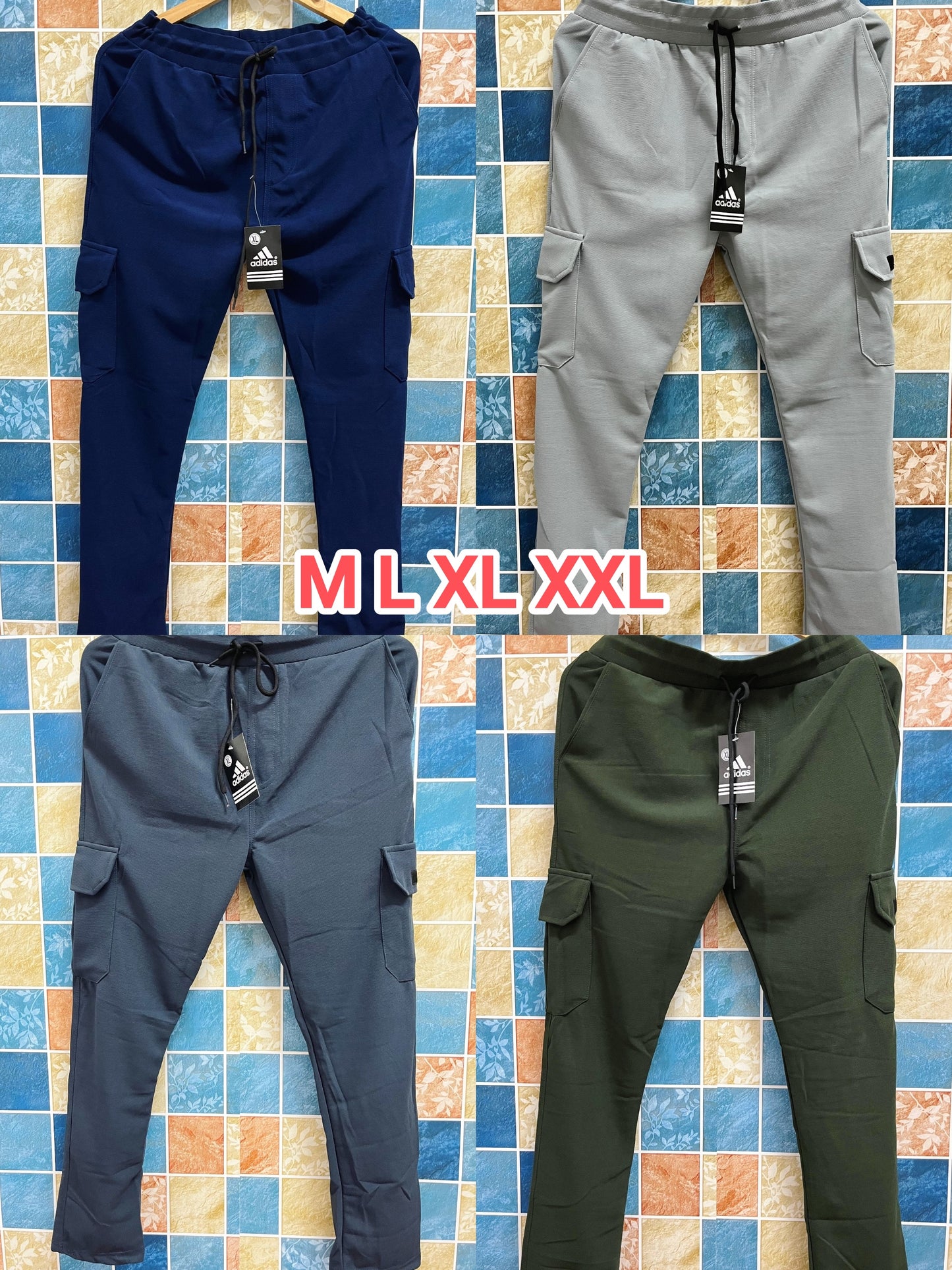 (Combo of 4) Twill Cargo Jagger Track Rs. 999