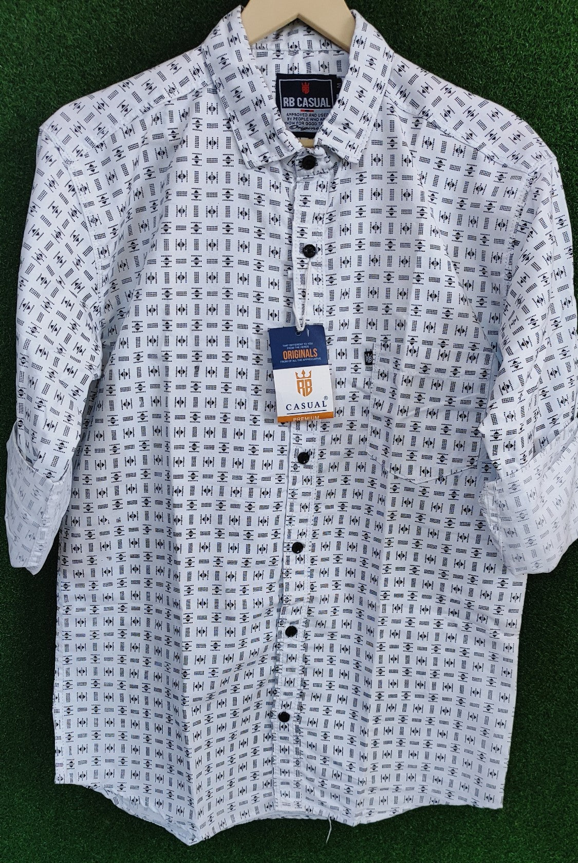 (Combo of 4) RB Formal Cotton Printed Shirts Rs. 999