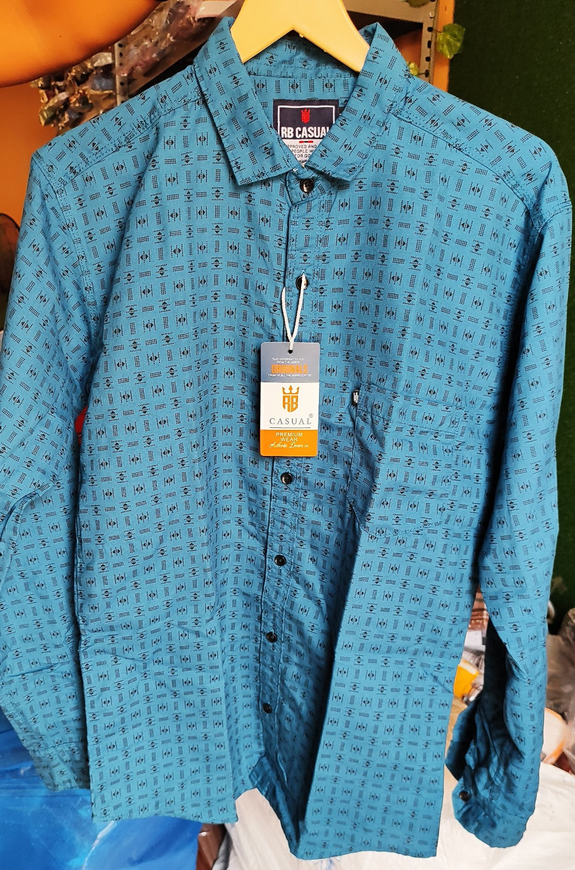 (Combo of 4) RB Formal Cotton Printed Shirts Rs. 999