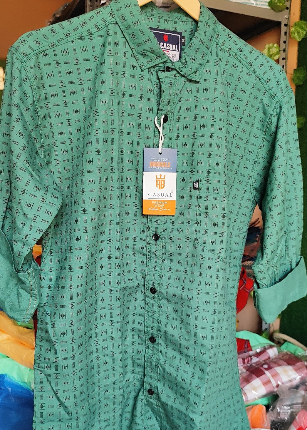 (Combo of 4) RB Formal Cotton Printed Shirts Rs. 999