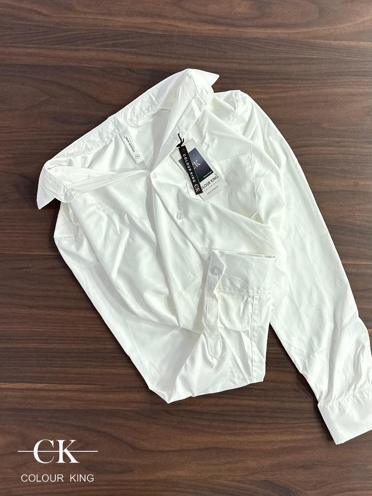 (Combo of 3) CK Satin Silk Shirt Men's Regular Fit Rs. 1050