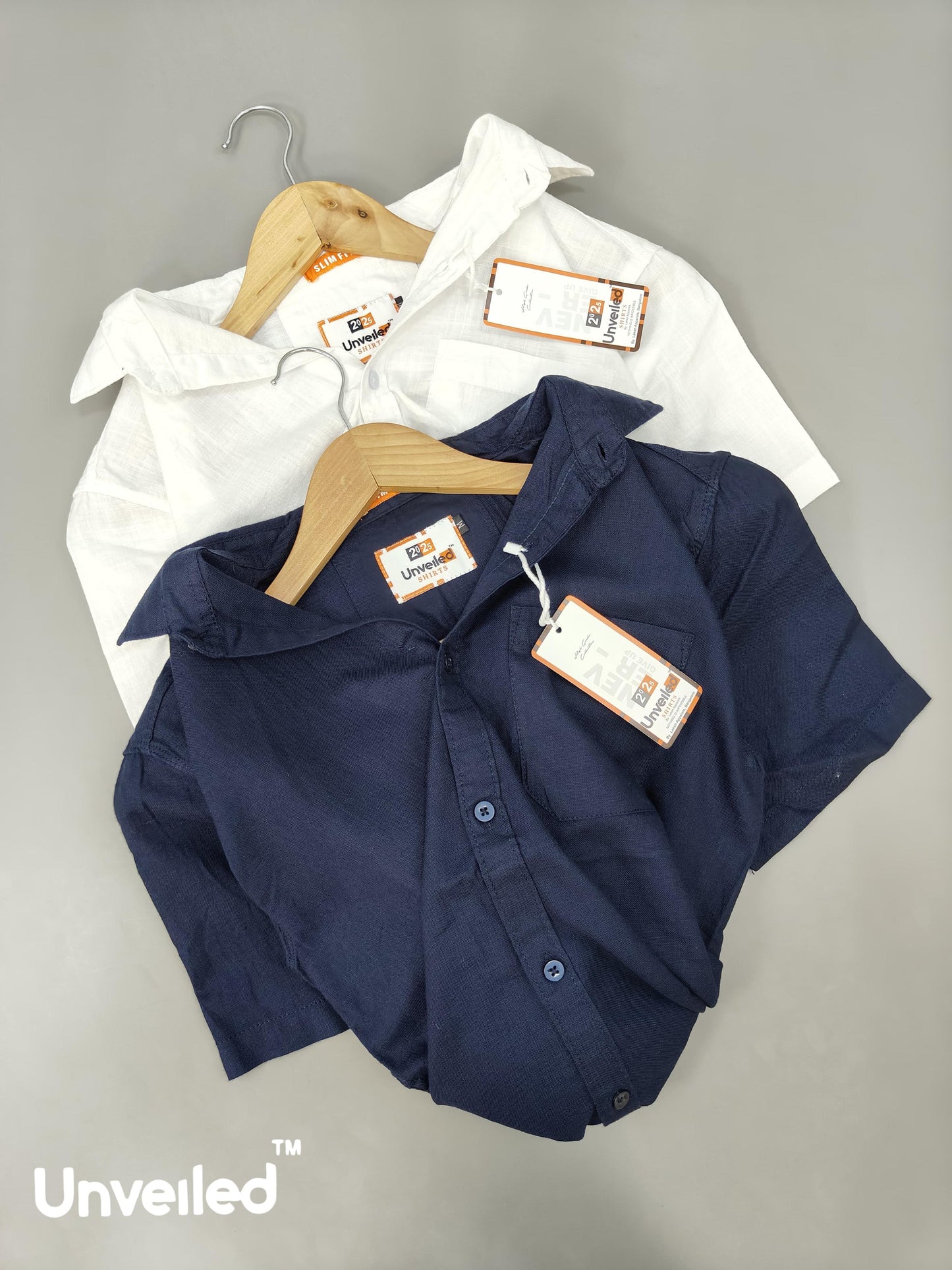 (Combo of 3) 2XL Linen Half Sleeve Cotton Plain Shirts Rs. 1050