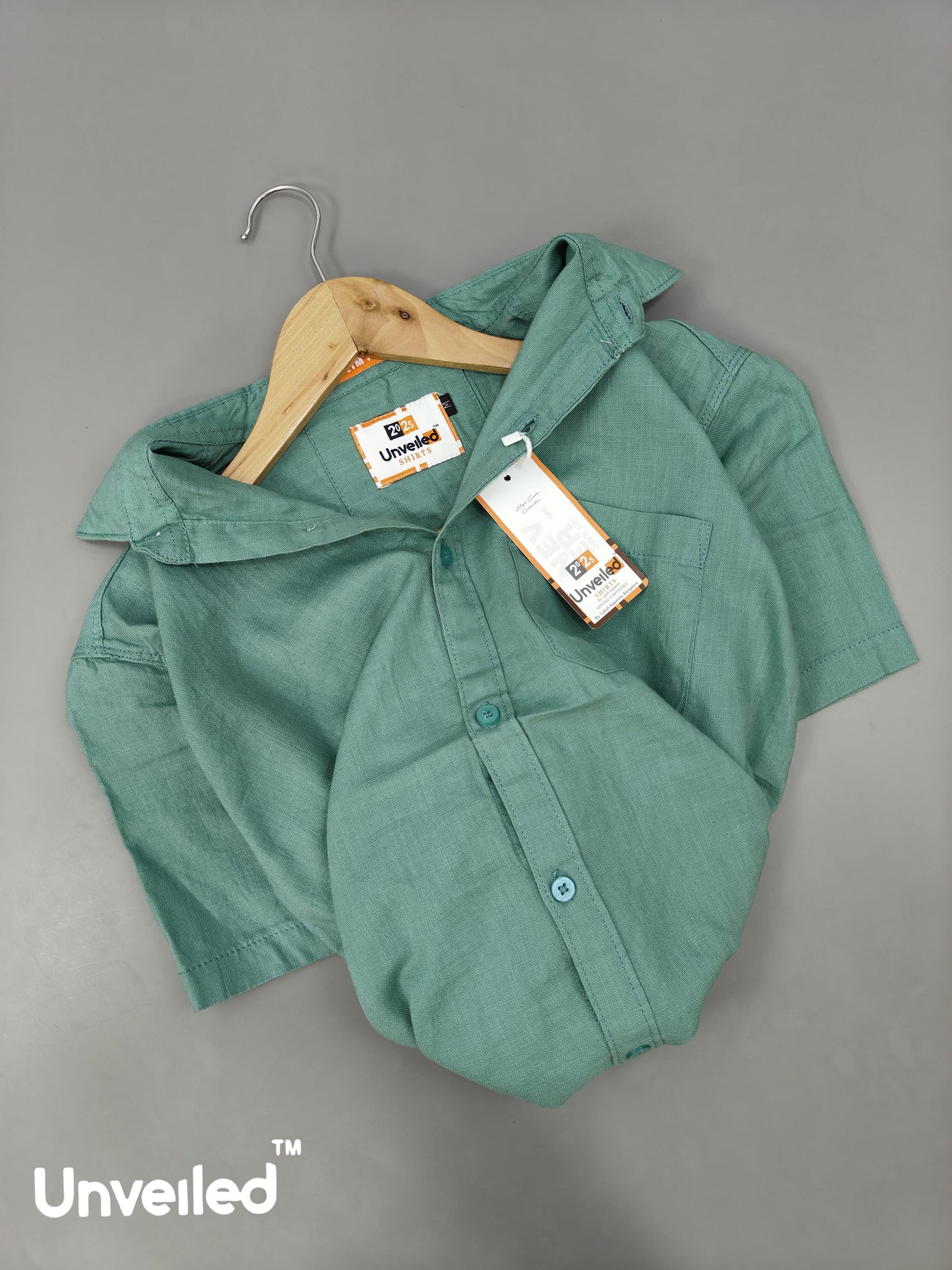 (Combo of 3) 2XL Linen Half Sleeve Cotton Plain Shirts Rs. 1050