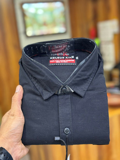(Combo of 3)(M) CK 100% Pure Cotton Plain Shirts Rs. 1000