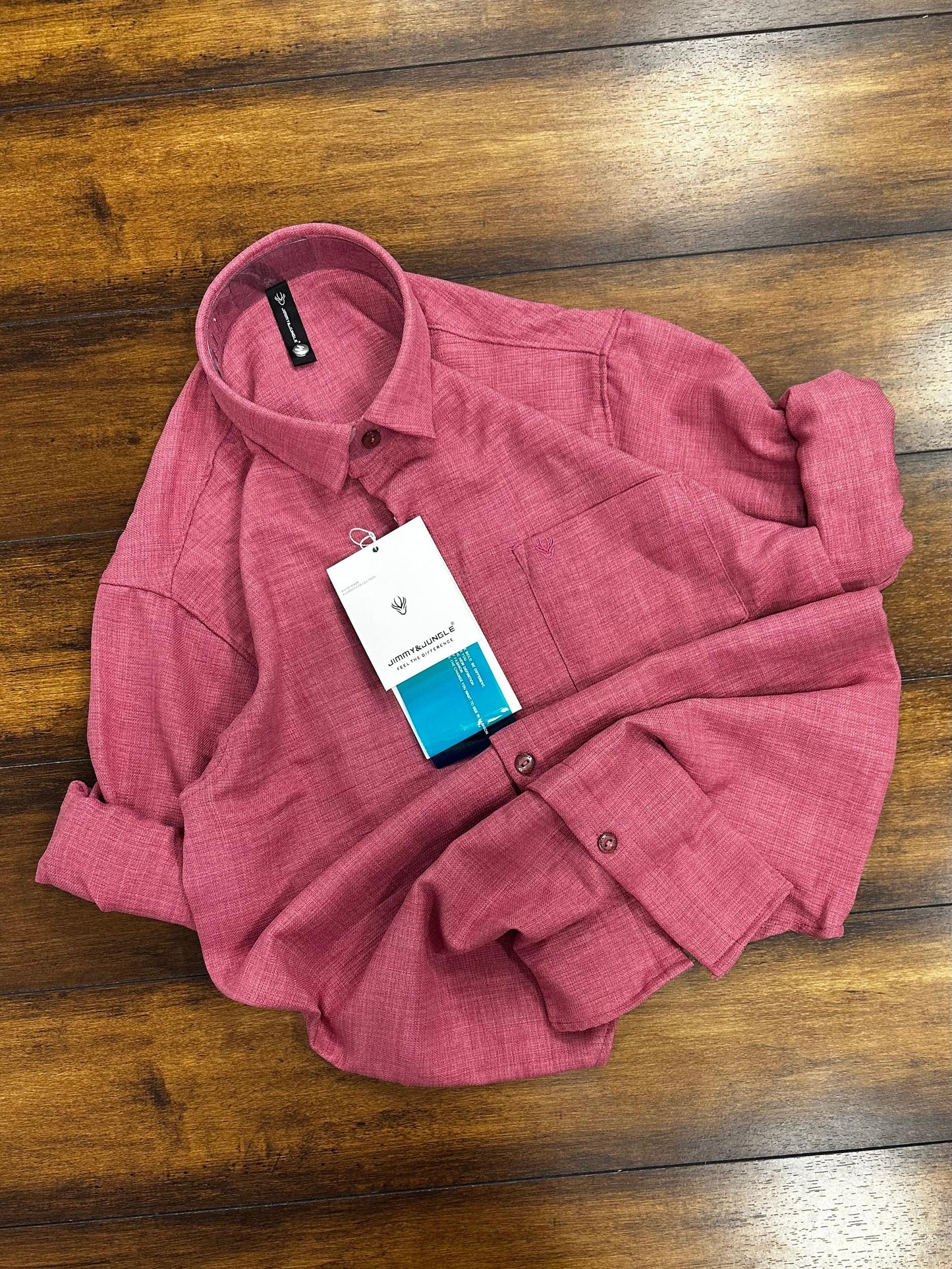 (Combo of 3) CK Linen Popcorn Plain Shirt Rs.1150