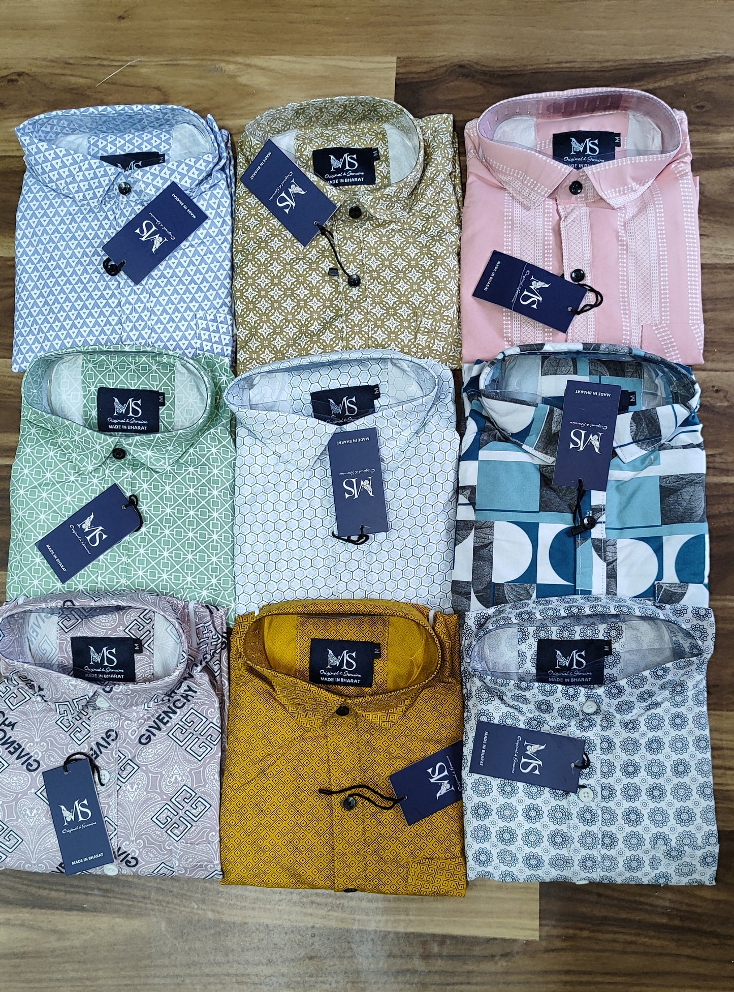 (Combo of 4) MS Printed Trending Design Shirts Rs. 999
