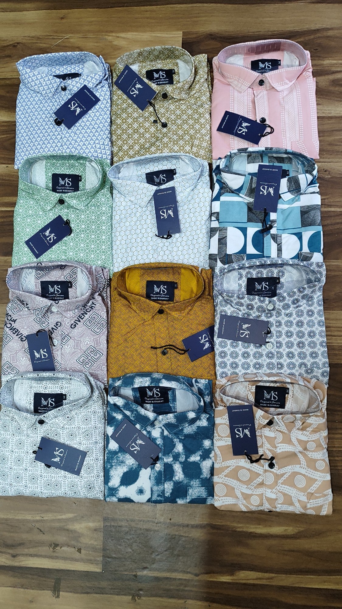 (Combo of 4) MS Printed Trending Design Shirts Rs. 999