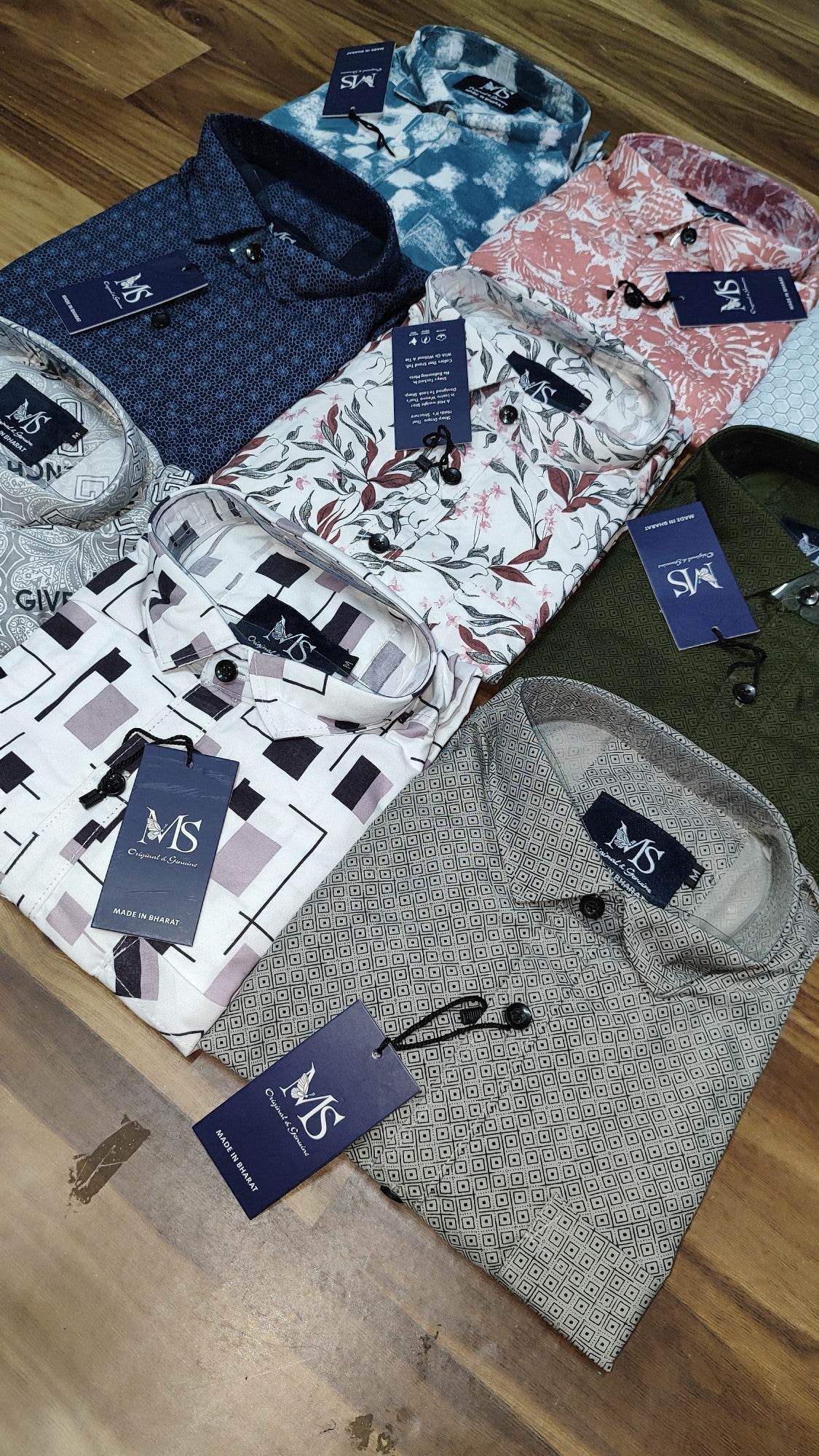 (Combo of 4) MS Printed Trending Design Shirts Rs. 999