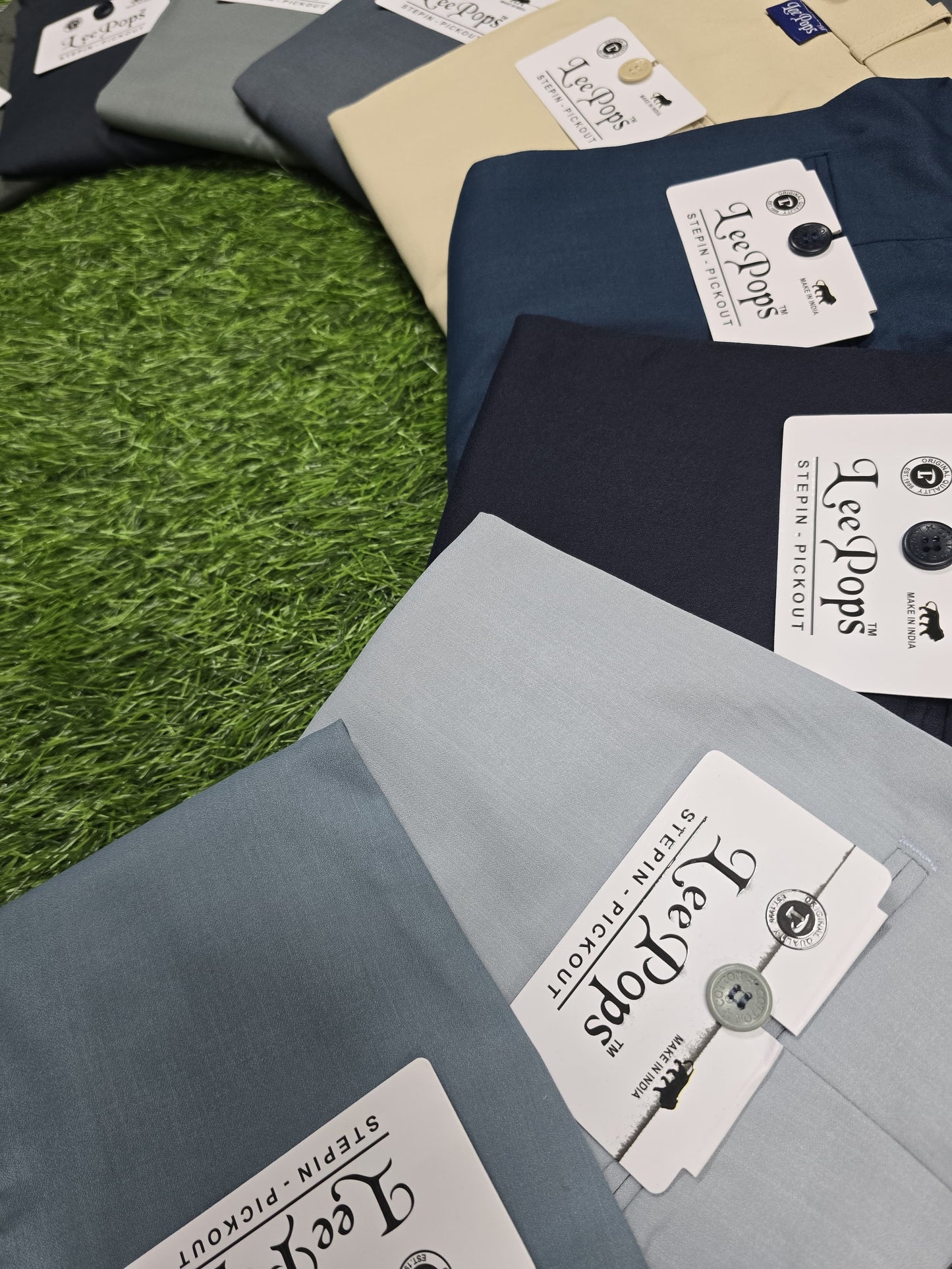(Combo of 2) LeePops Cotton Polo Fit Men's Regular Pant Rs. 950
