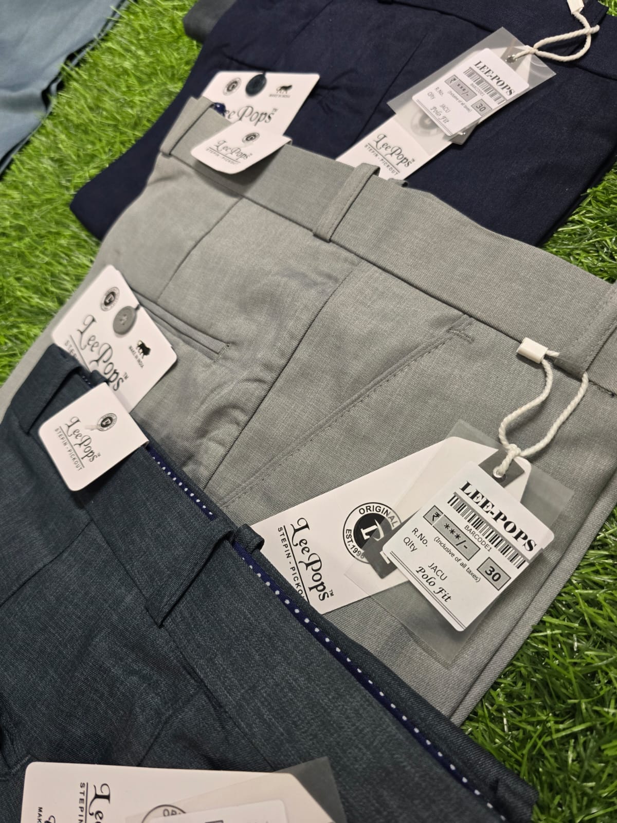 (Combo of 2) LeePops Cotton Polo Fit Men's Regular Pant Rs. 950