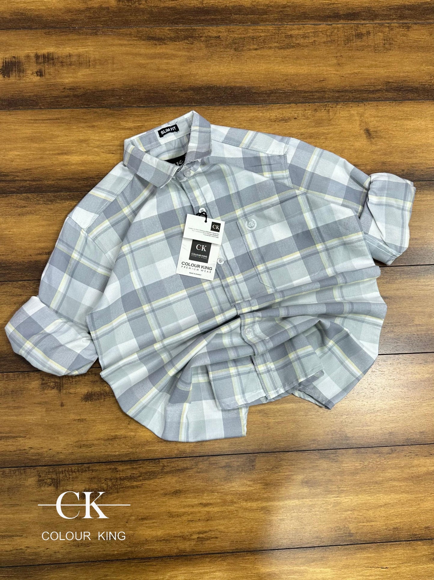 (Combo of 3) CK Oxford Grapes Cotton Checked Shirt Rs.1099