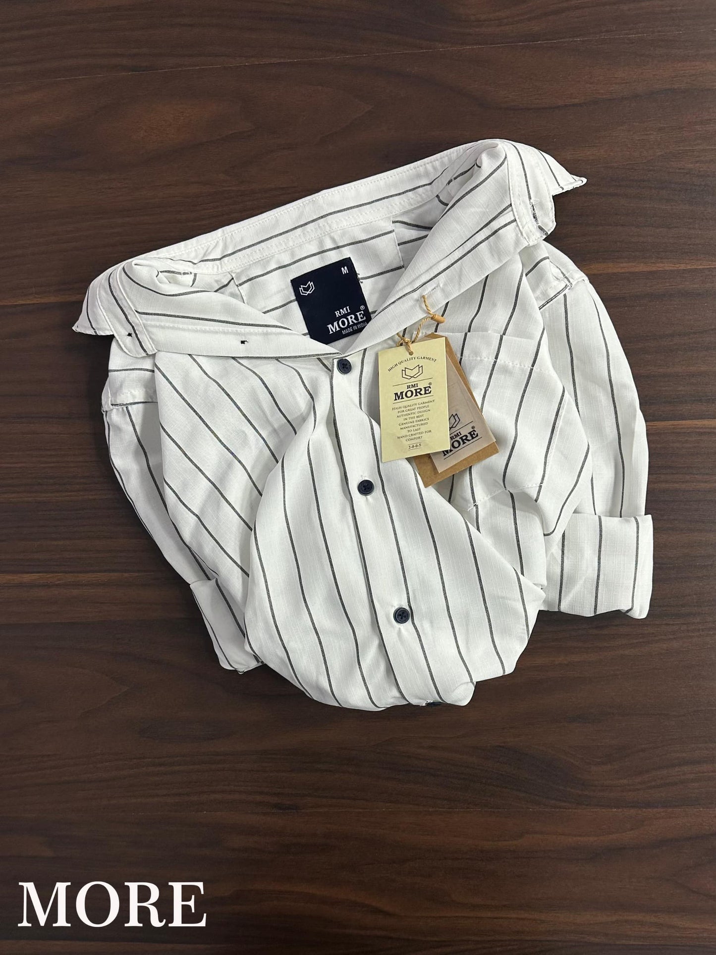 (Combo of 3) RMI MORE Linen Stripes Dobby Shirt Rs.1099
